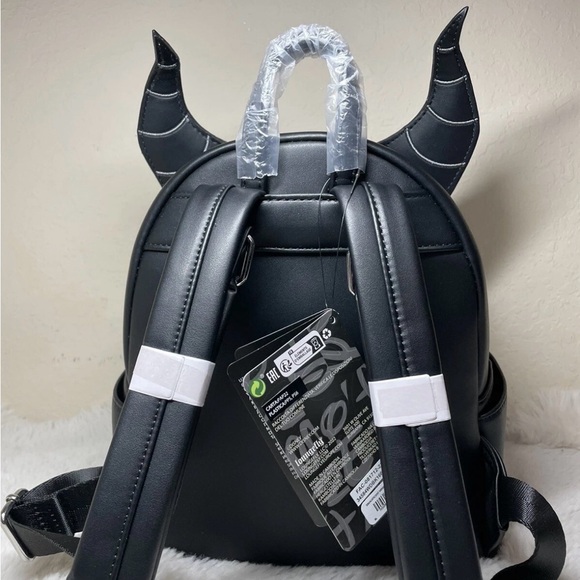 Loungefly Disney Sleeping Beauty Maleficent Minimalist Figural Mini Backpack main image 4